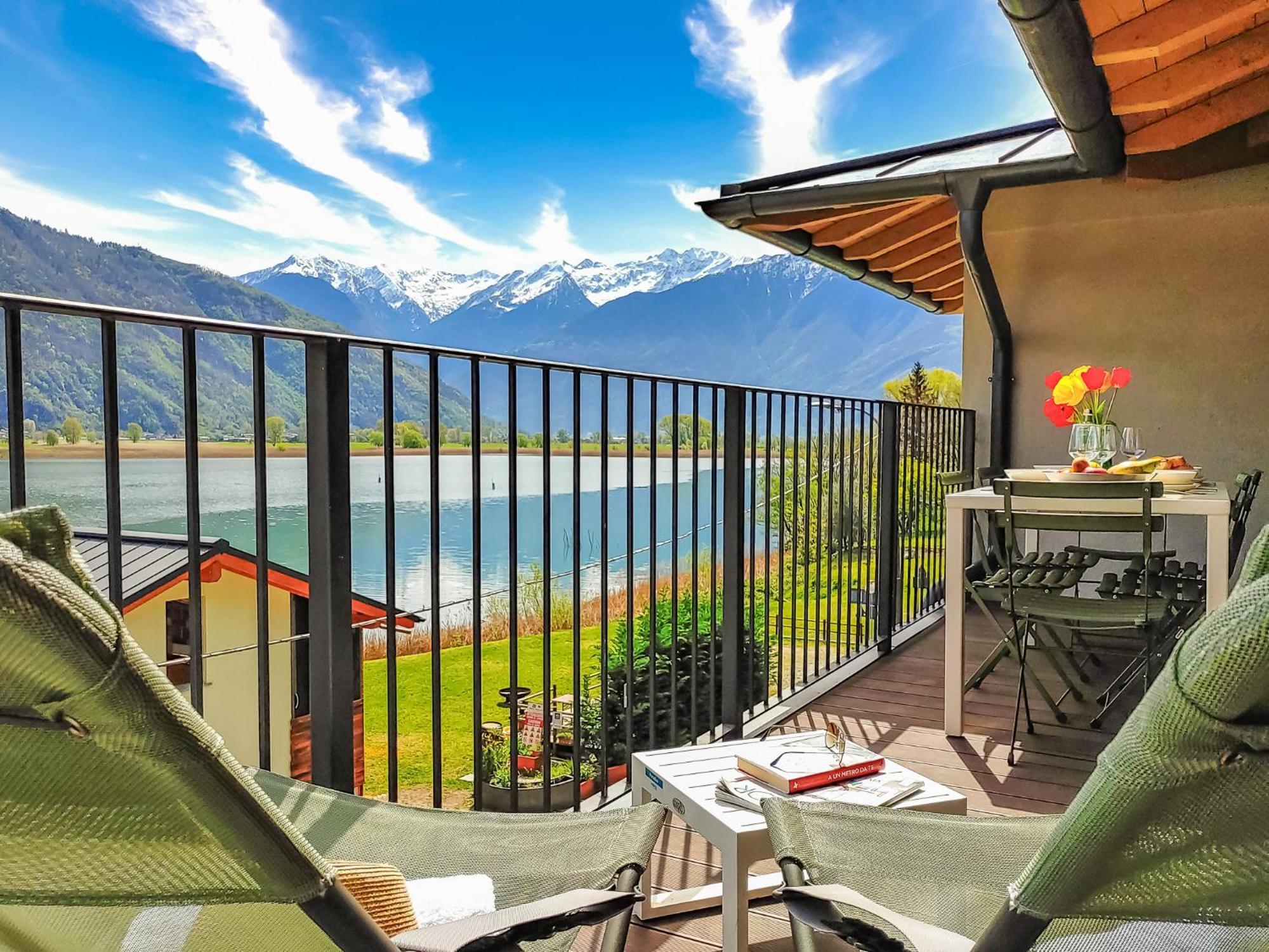 Dascio Dolce Ferienwohnung Panorama Balkon Am See Exterior photo